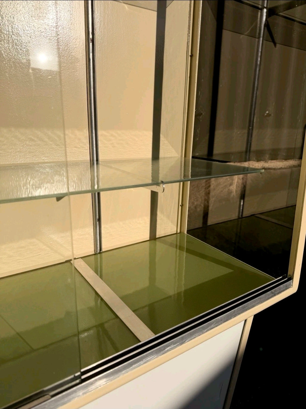 Rare Mid Century Medical Cabinet, Display Cabinet, Industrial, Milan, Statement