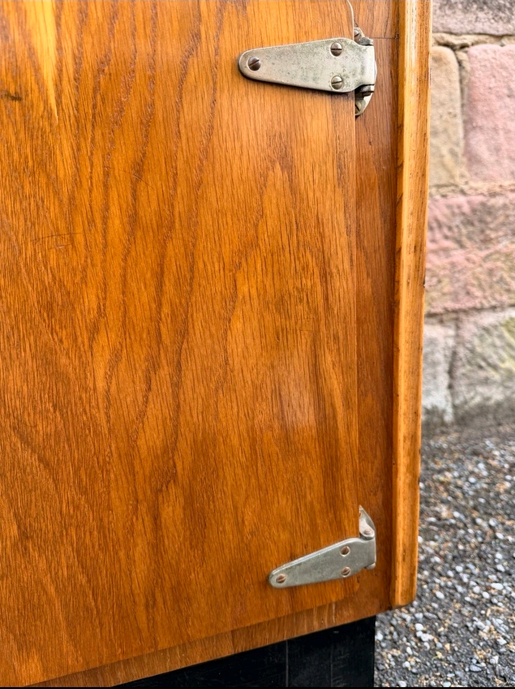 Original Vintage 1950s Ice Box Fridge.REX Italian. Home Bar, Outdoor Bar, Drinks