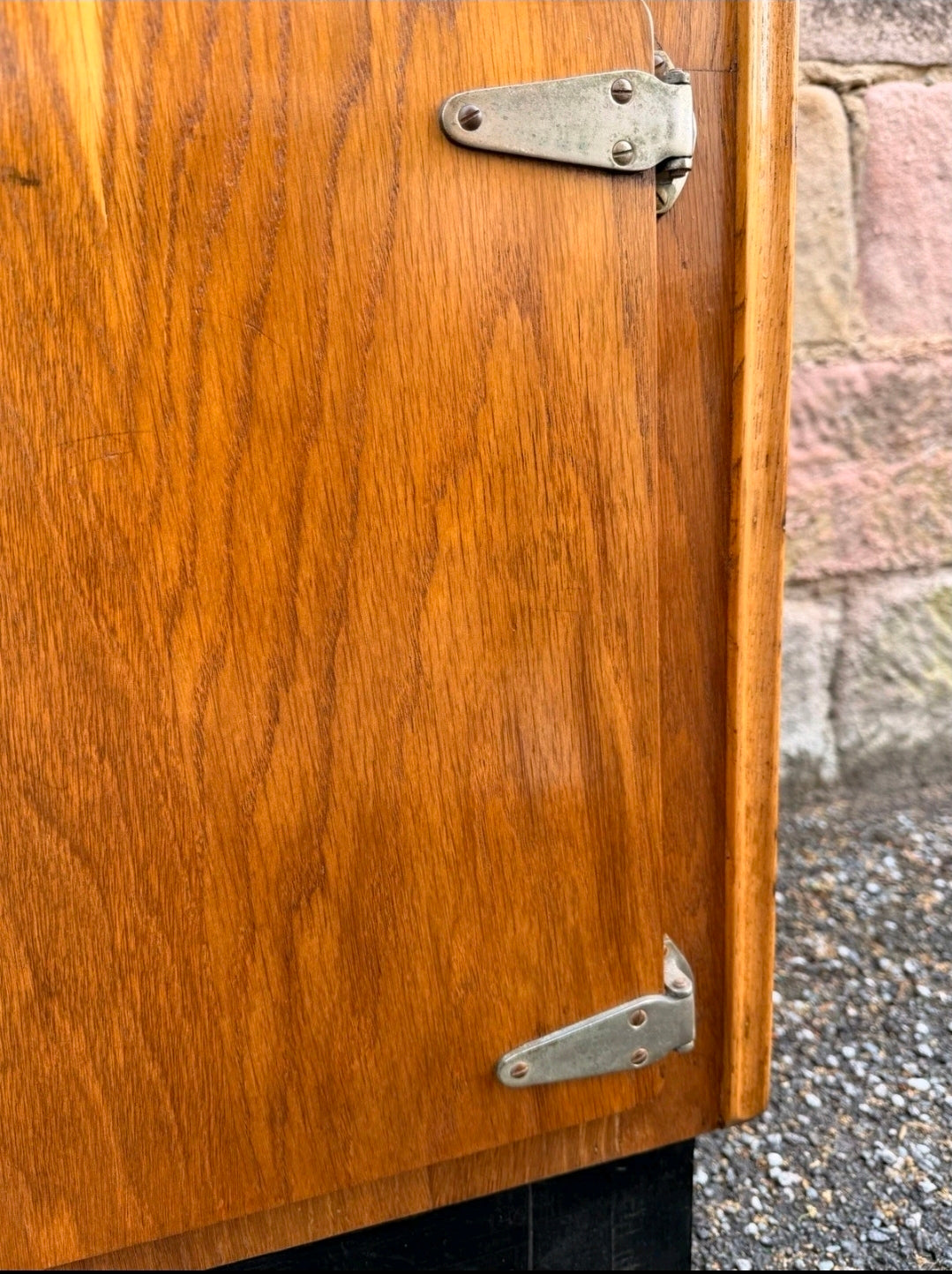 Original Vintage 1950s Ice Box Fridge.REX Italian. Home Bar, Outdoor Bar, Drinks