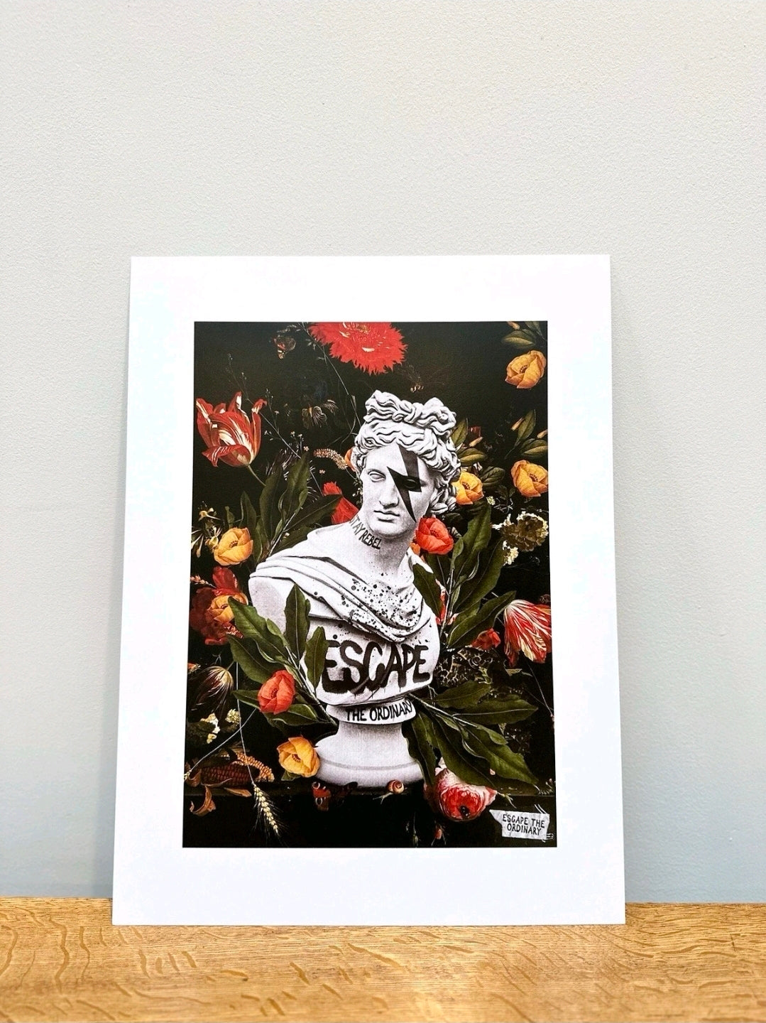 Wall Art Poster Print, Unframed. 30x40cm. Gift, Unique