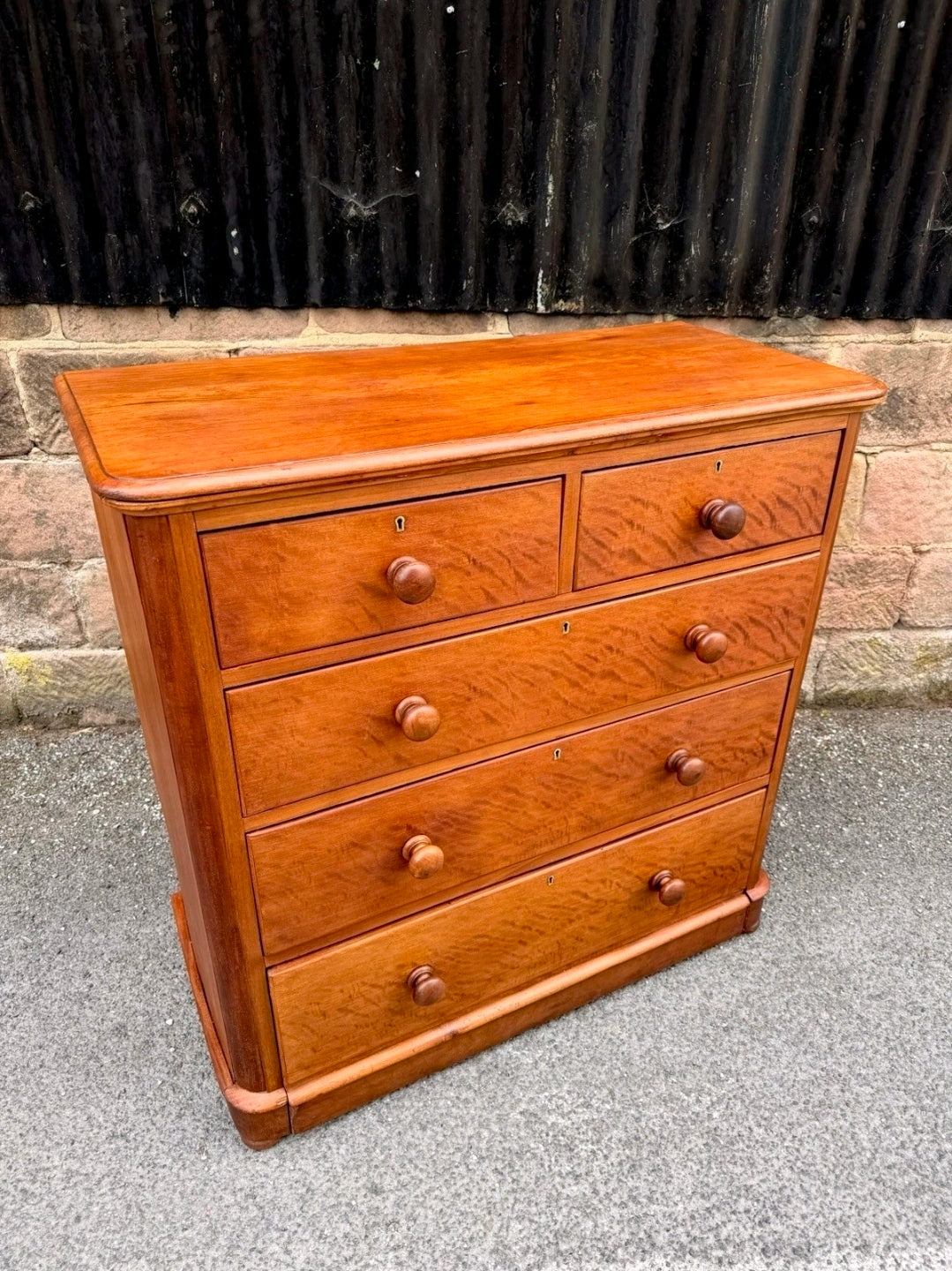 Antique Mahogany Chest Of Drawers C1870, Victorian, Storage, Bedroom, Original