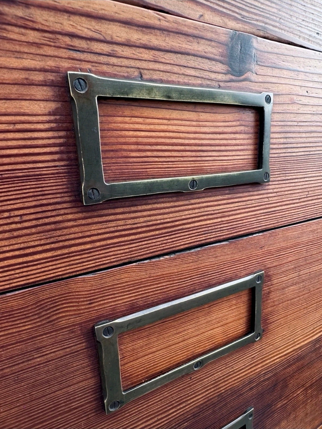 1920s Fiat Factory Bank Of Workshop Drawers. Kitchen Island, Garage,Shop Counter