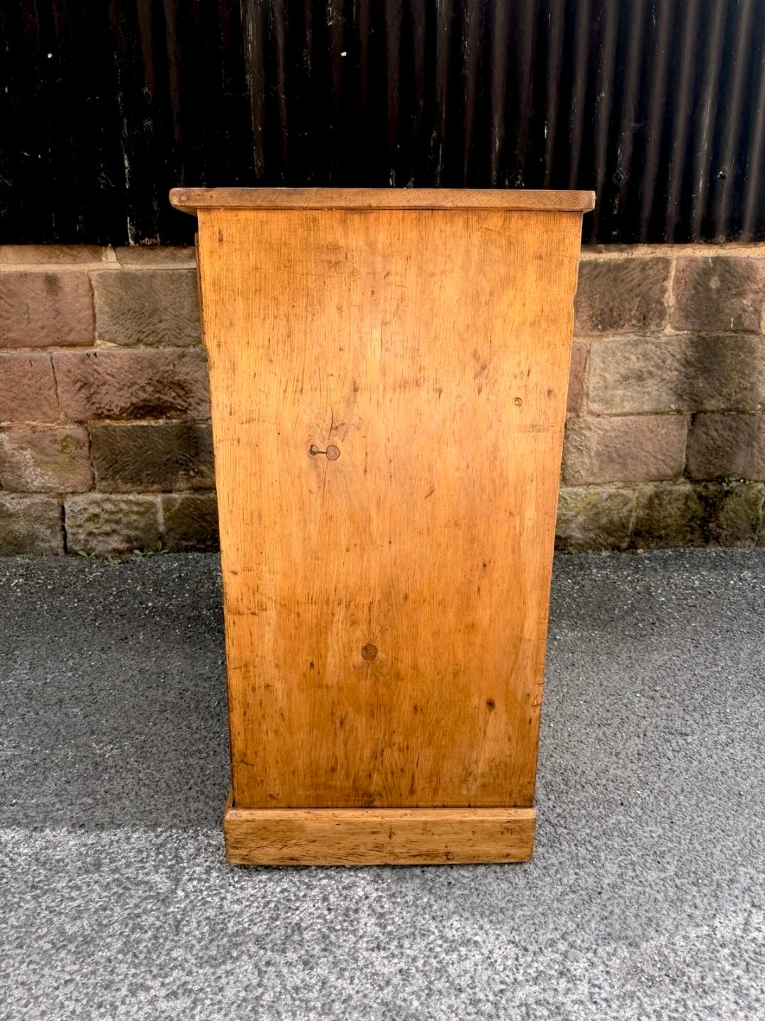 Large Victorian Pine Chest Of Drawers 2 Over 3, Country Farmhouse, Bedroom