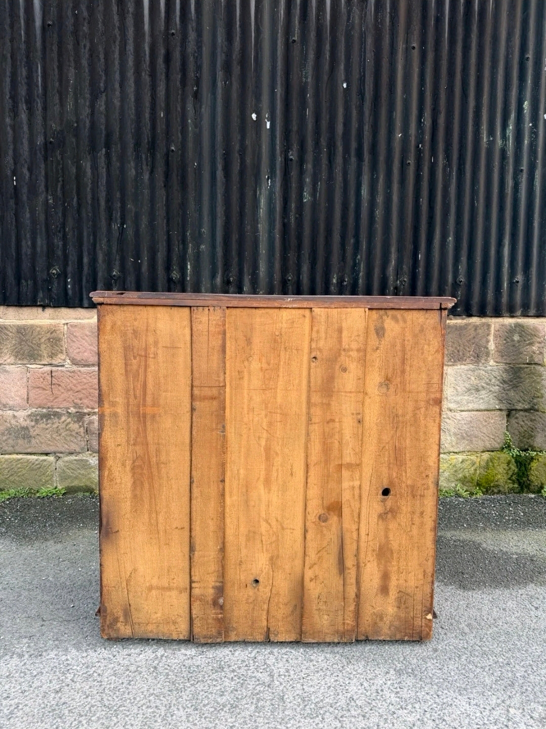 Antique Mahogany Chest Of Drawers, Victorian Original, 5 Drawers, Bedroom
