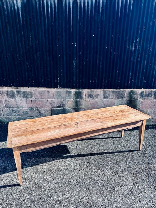 Antique 19th Century Chestnut Dough Table, Dining Table, Farmhouse Table