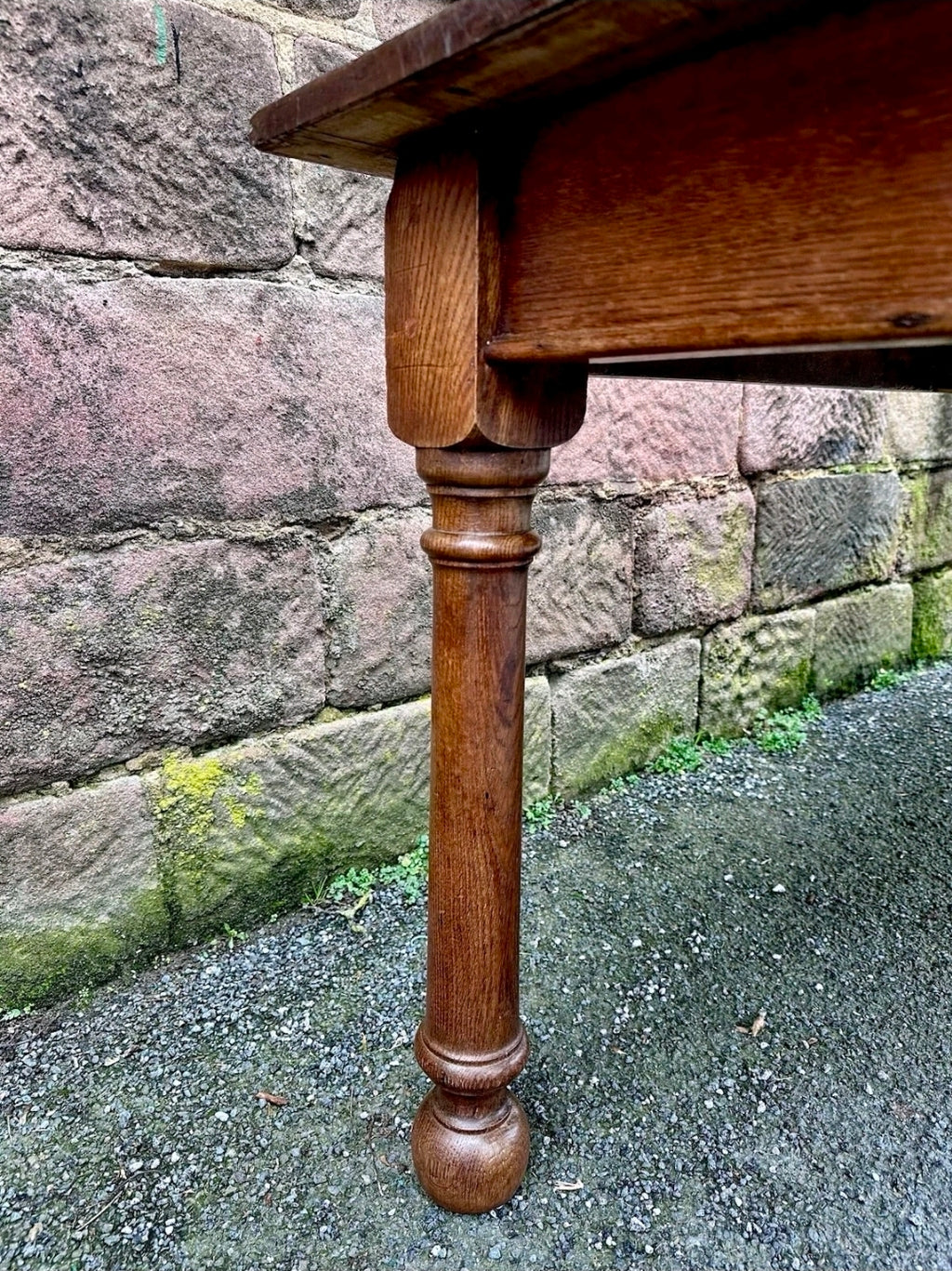 Large Oak Refectory Farmhouse Table. 19th Century, Rustic. 10 Seater. 8ft