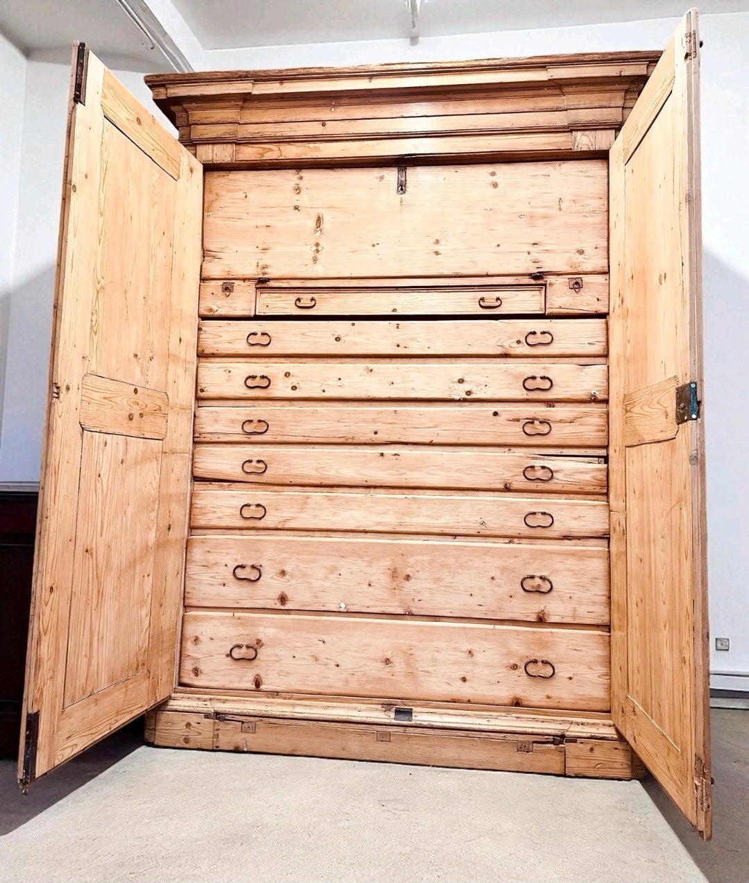 Huge 18th Century Italian Housekeepers Cupboard, Larder, Pantry, One Of A Kind