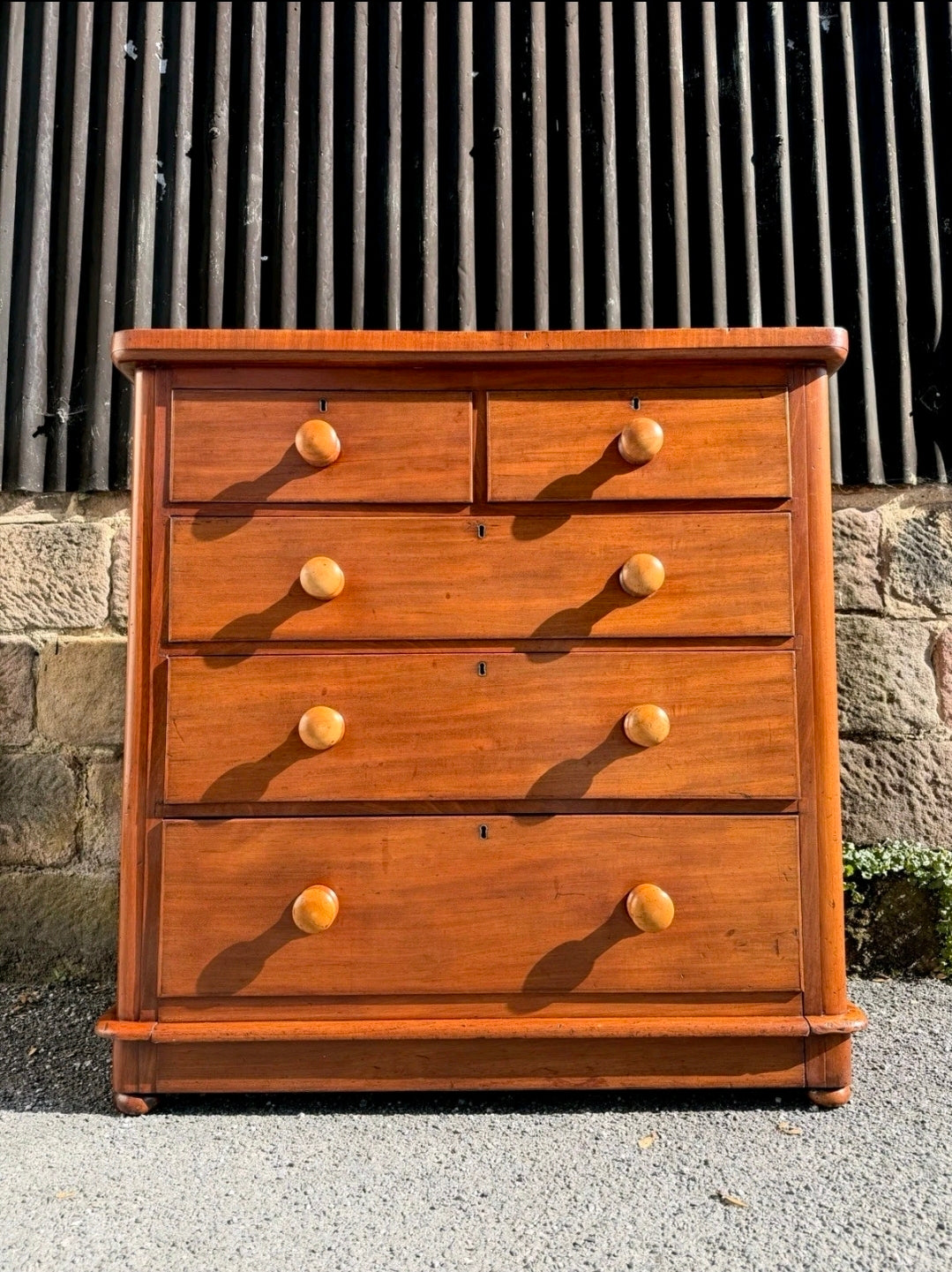 Antique Mahogany Chest Of Drawers C1880, Victorian, Storage, Country, Cottage