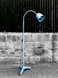 Vintage Medical 1960s Stainless Steel Adjustable Lamp. Italian INAM, Original