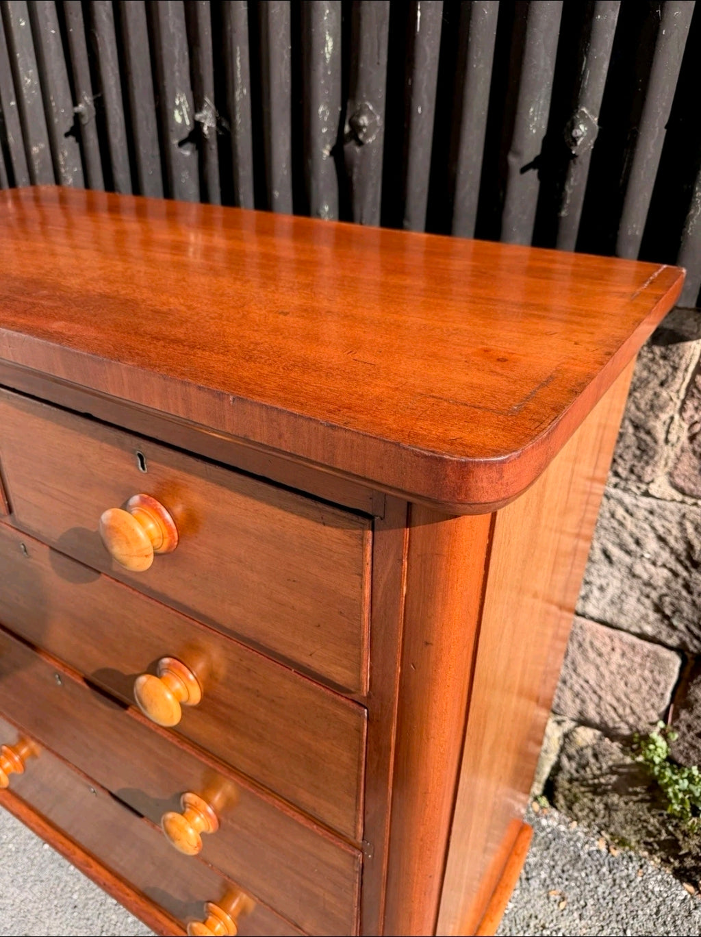 Antique Mahogany Chest Of Drawers C1880, Victorian, Storage, Country, Cottage