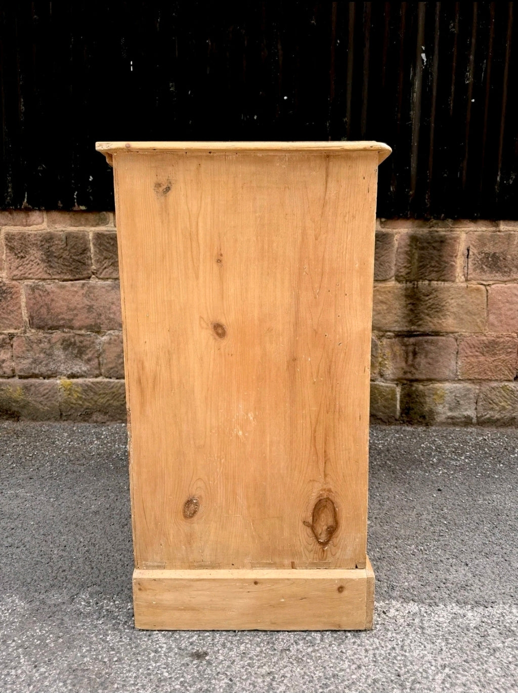 Victorian Stripped Pine Chest Of Drawers 2 Over 3, Country Farmhouse, Antique