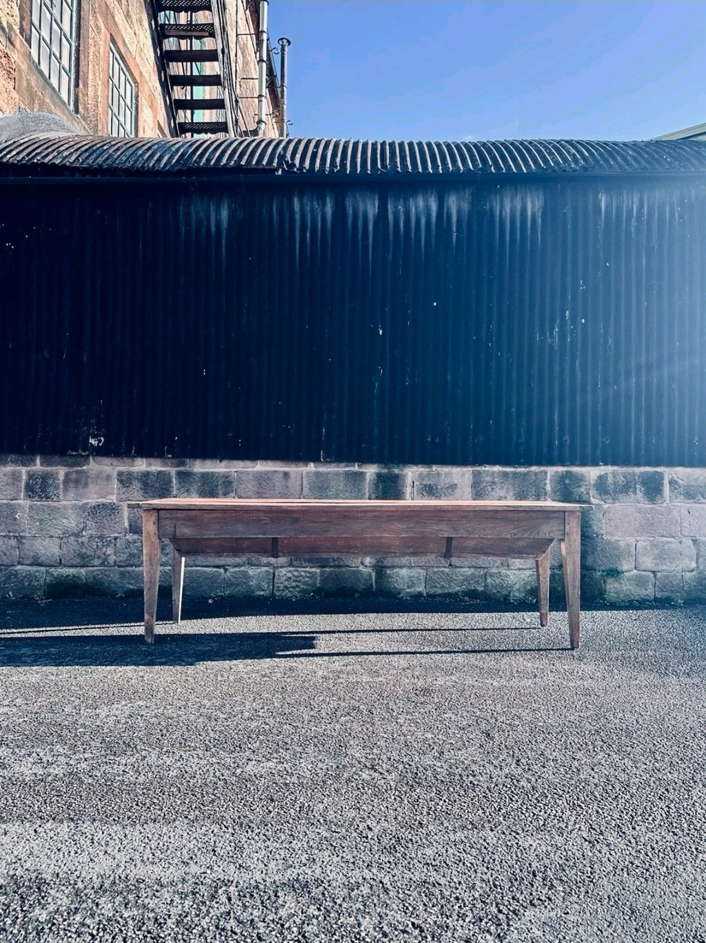 Antique 19th Century Chestnut Dough Table, Dining Table, Farmhouse Table