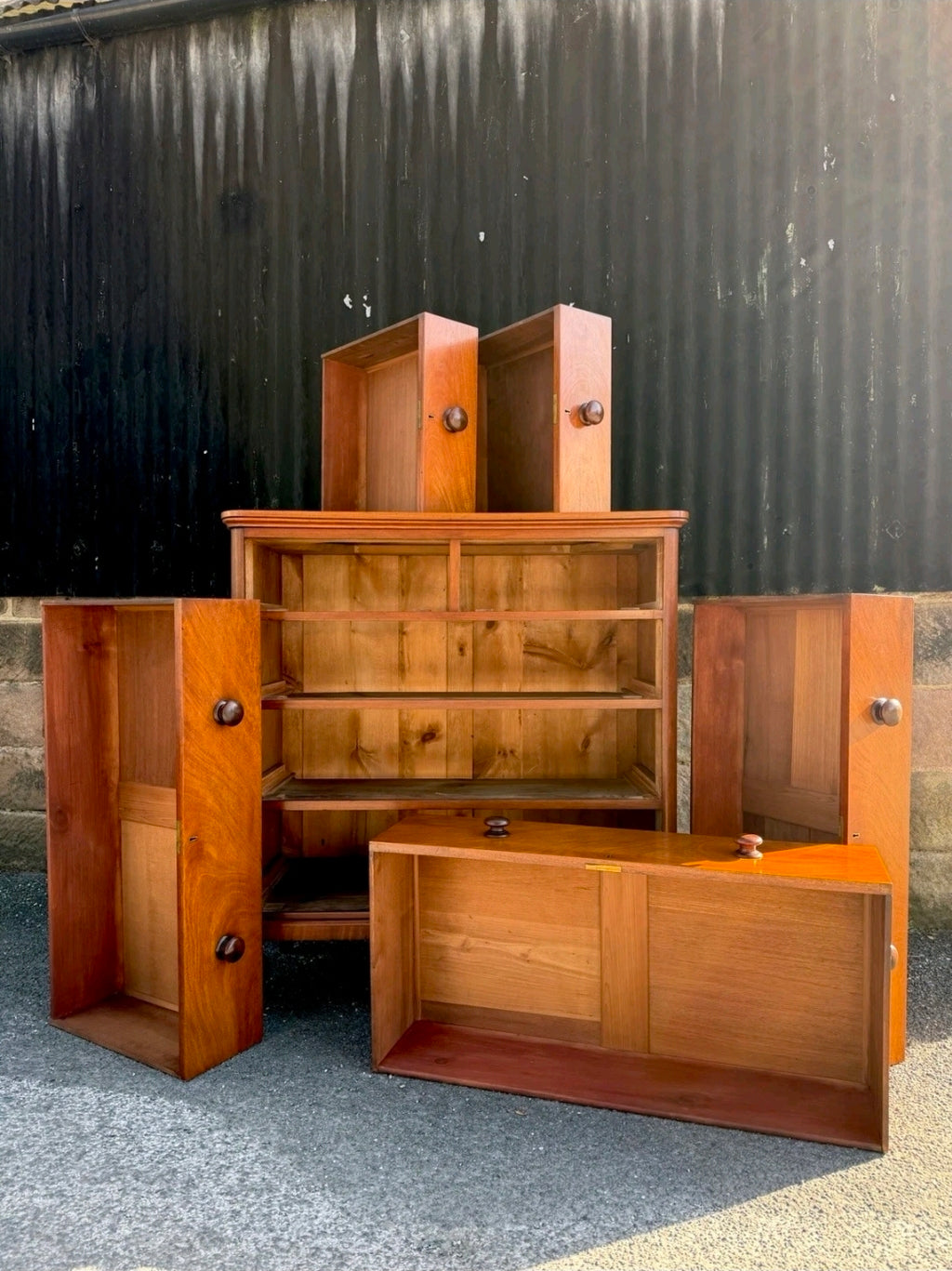 Large Antique Chest Of Drawers C1870, Victorian, Mahogany, Bedroom, Makers Mark