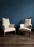 Victorian mahogany fireside armchair - Antique, library reading chair. C1880
