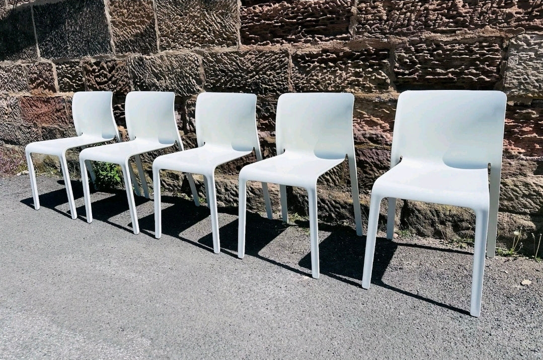 Italian Designer Outdoor Chairs. First Chair For Magis. Garden, Patio, Kitchen.