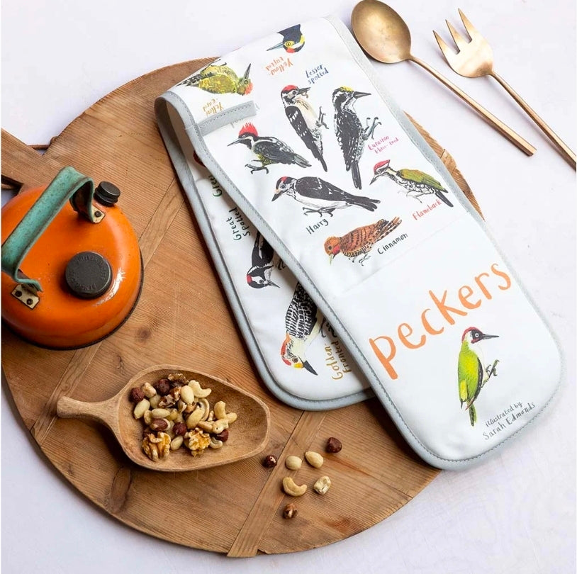 Novelty Double Oven glove, Kitchen, Homeware, Gift, Fun, Cooking. Premium Cotton