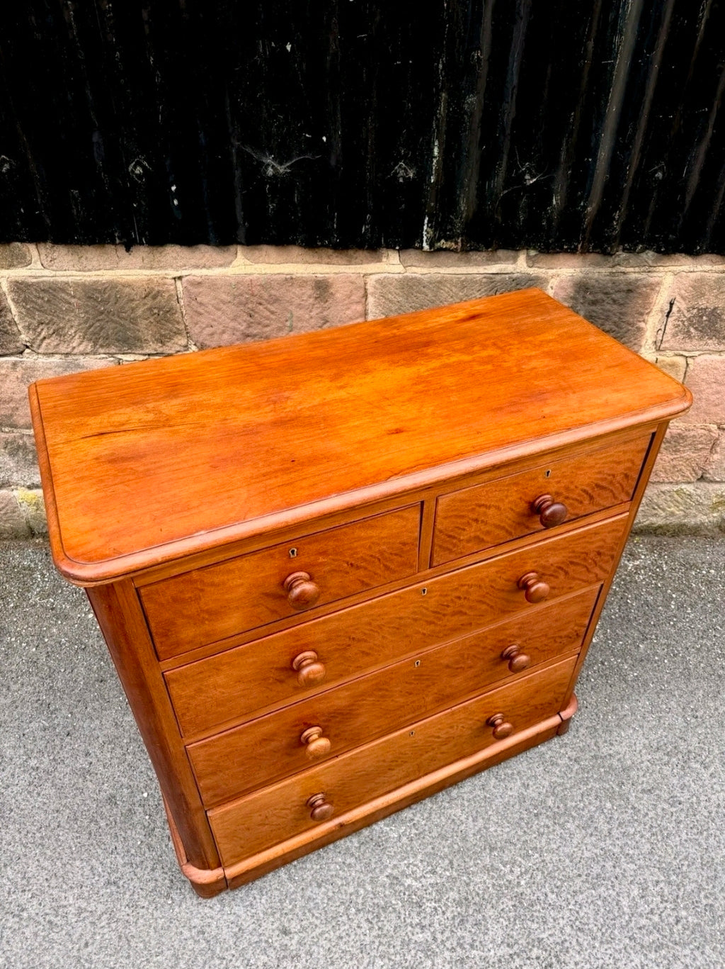 Antique Mahogany Chest Of Drawers C1870, Victorian, Storage, Bedroom, Original