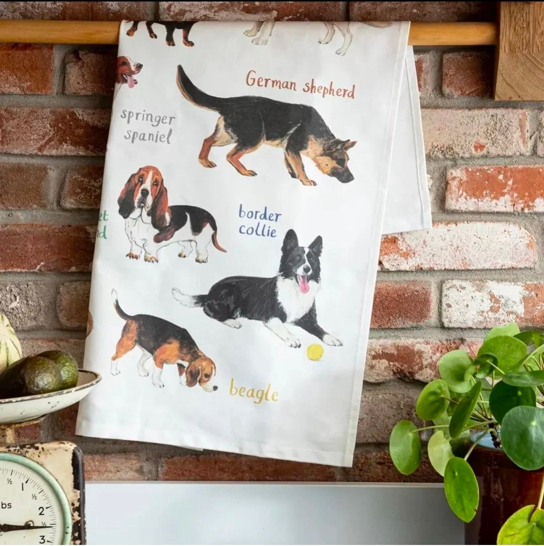 Novelty tea towel, Pun, Cotton, Kitchen, Homeware, Gift, Fun, Dining, Cookware