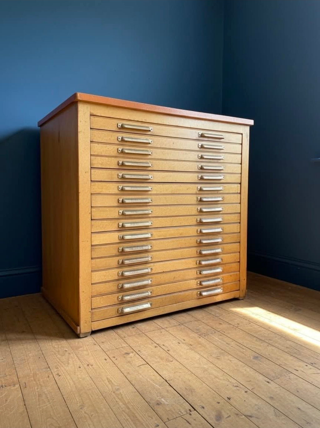Original 1940s Printer’s Chest — Turin, Italy