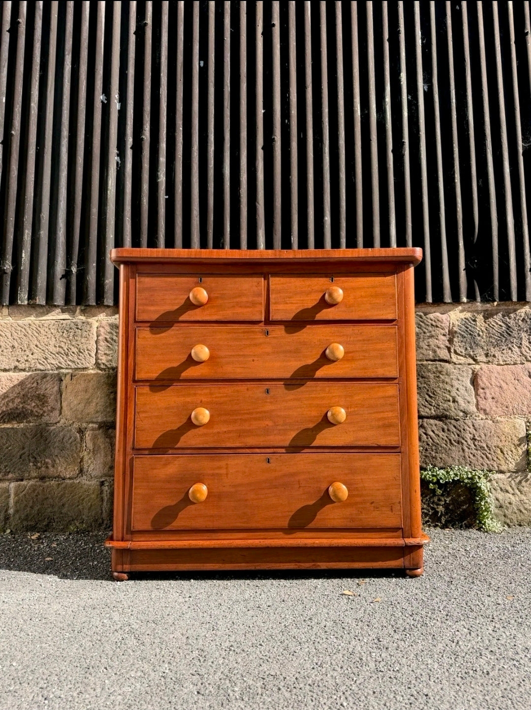 Antique Mahogany Chest Of Drawers C1880, Victorian, Storage, Country, Cottage