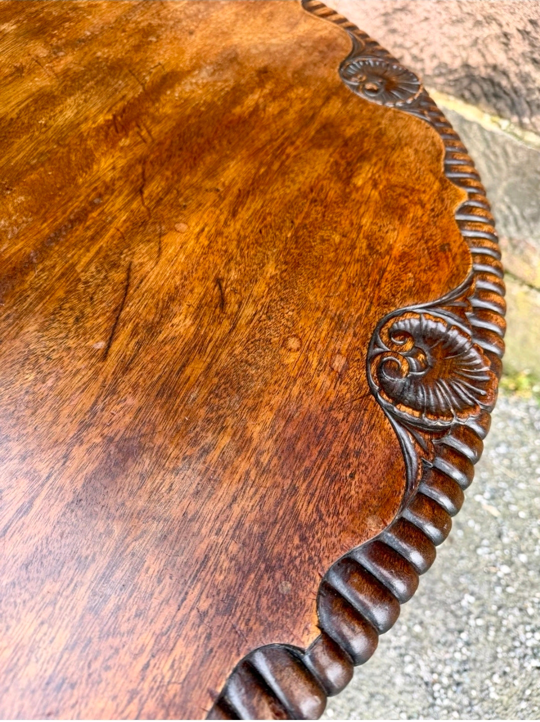 George III Mahogany Tripod Supper Table Circular Tilt Top, Occasional C1780