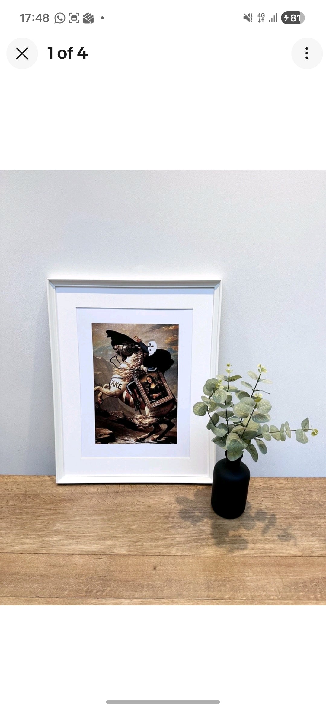 Wall Art Poster Print, Unframed. 30x40cm. Gift, Unique