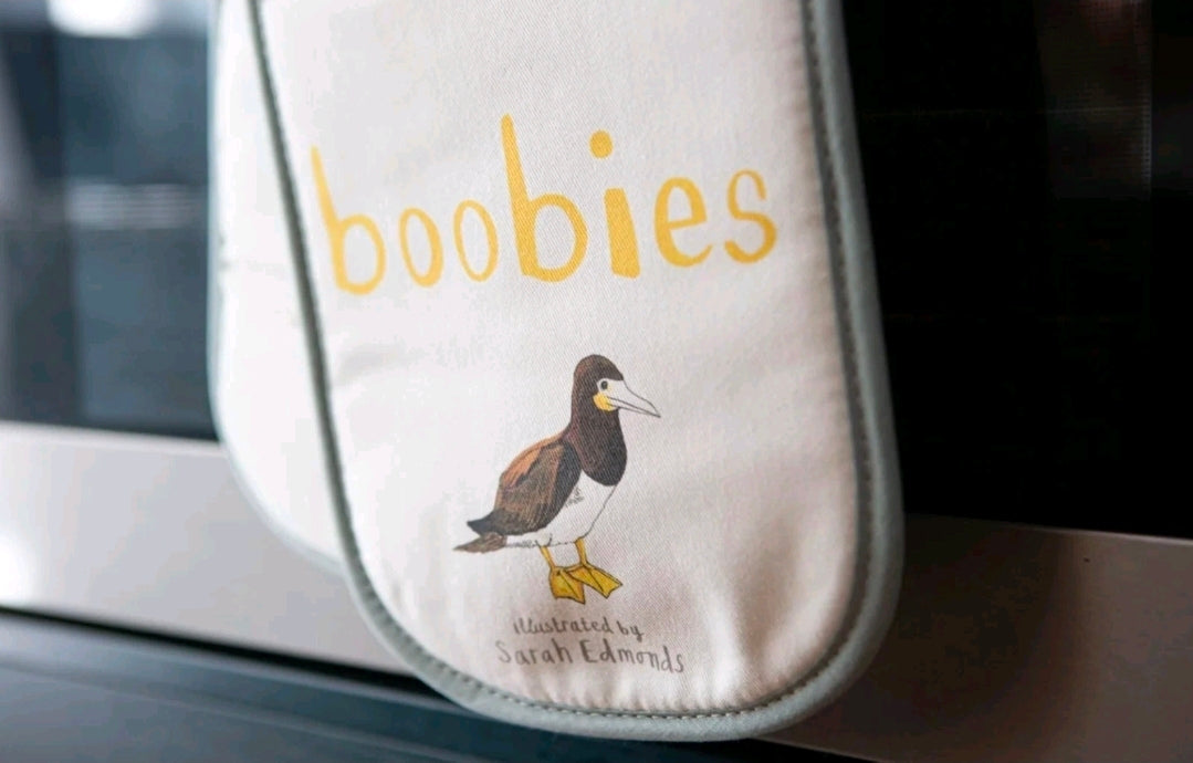 Novelty Double Oven glove, Kitchen, Homeware, Gift, Fun, Cooking. Premium Cotton