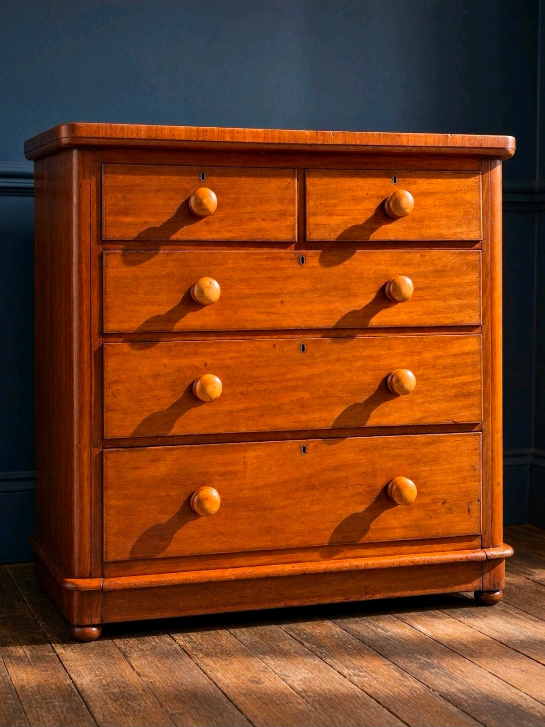 Antique Mahogany Chest Of Drawers C1880, Victorian, Storage, Country, Cottage