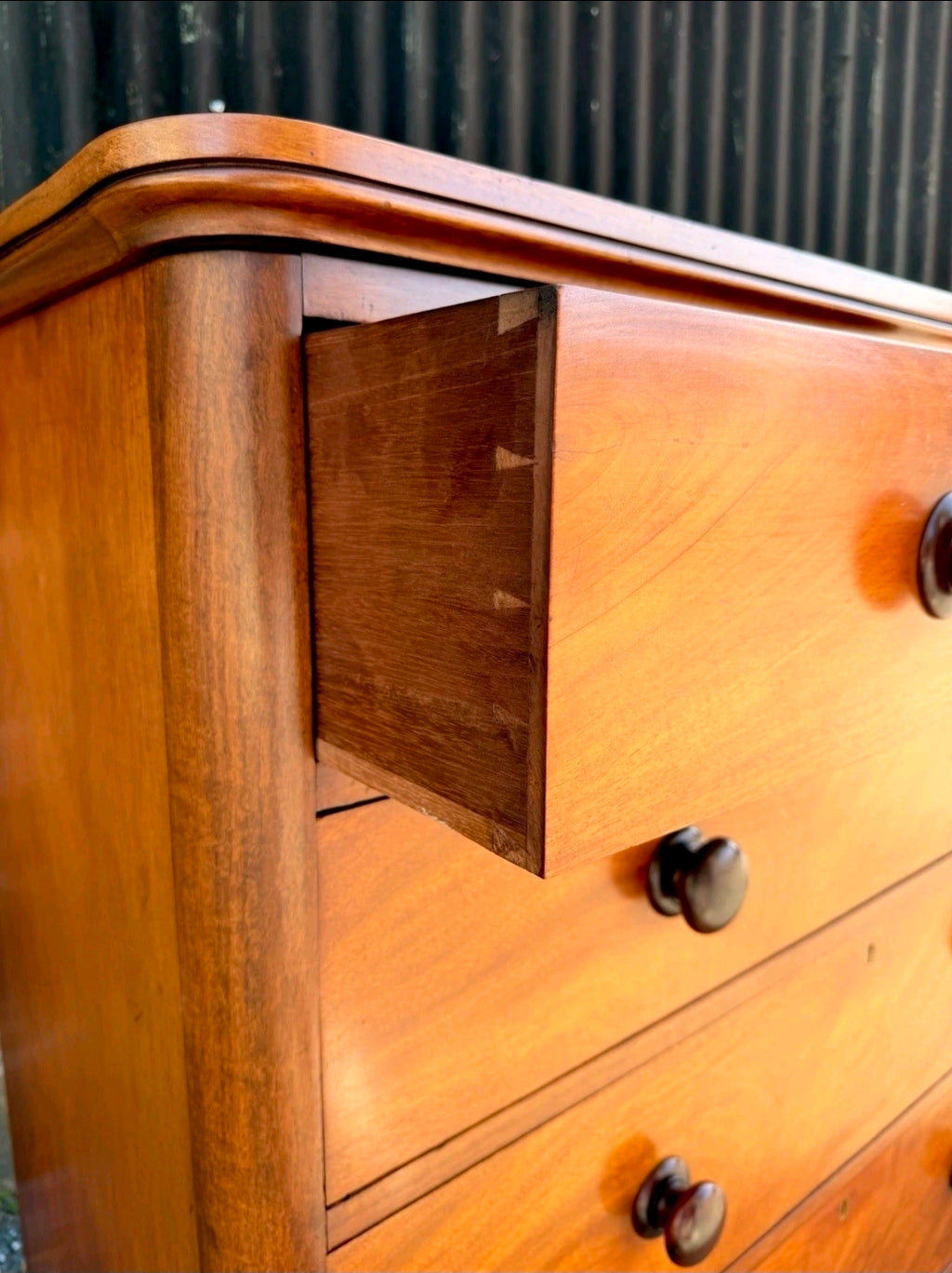 Large Antique Chest Of Drawers C1870, Victorian, Mahogany, Bedroom, Makers Mark