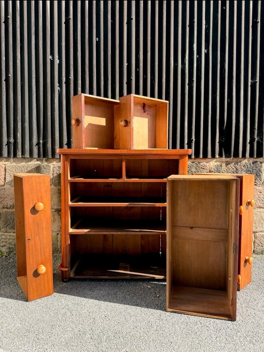 Antique Mahogany Chest Of Drawers C1880, Victorian, Storage, Country, Cottage