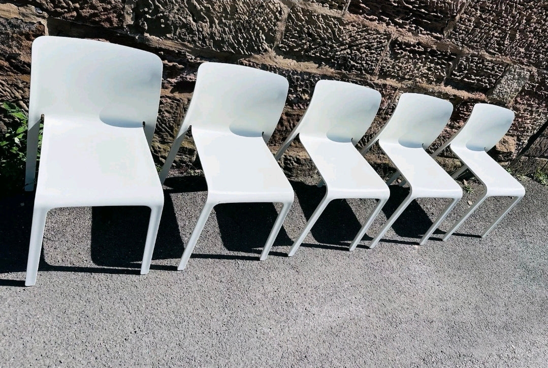 Italian Designer Outdoor Chairs. First Chair For Magis. Garden, Patio, Kitchen.