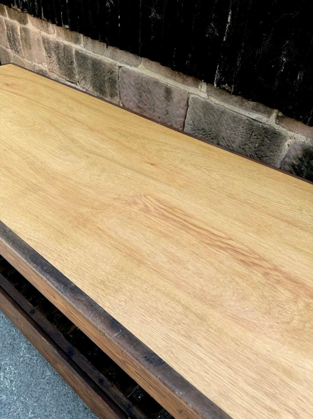 Vintage Industrial Drapers/Textile Mill Table. 1930’s, Kitchen Island, Original