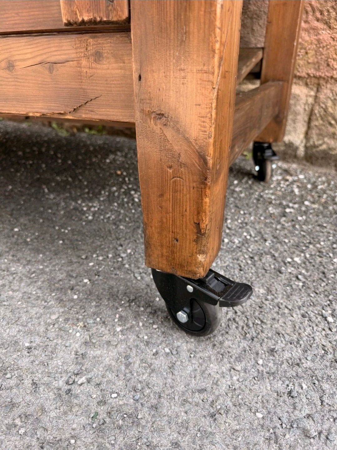 Vintage Industrial Drapers/Textile Mill Table. 1930’s, Kitchen Island, Original