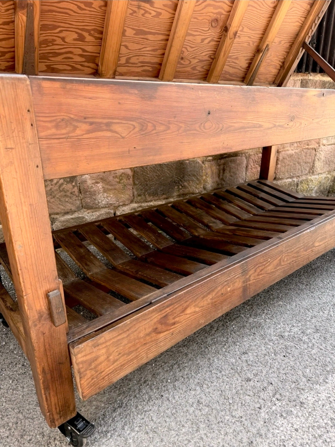 Vintage Industrial Drapers/Textile Mill Table. 1930’s, Kitchen Island, Original