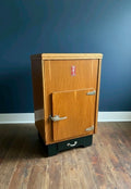 Original Vintage 1950s Ice Box Fridge.REX Italian. Home Bar, Outdoor Bar, Drinks