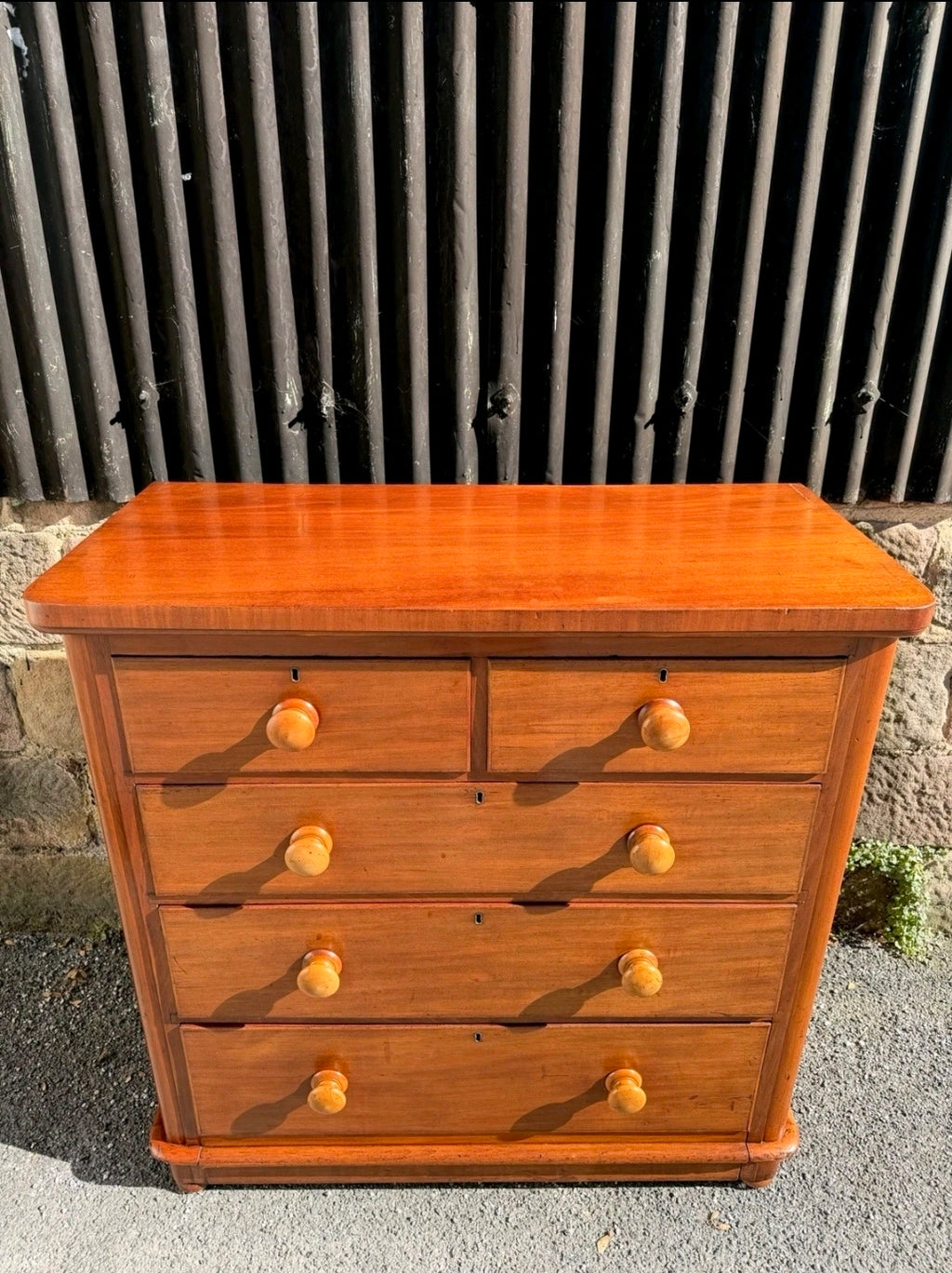 Antique Mahogany Chest Of Drawers C1880, Victorian, Storage, Country, Cottage