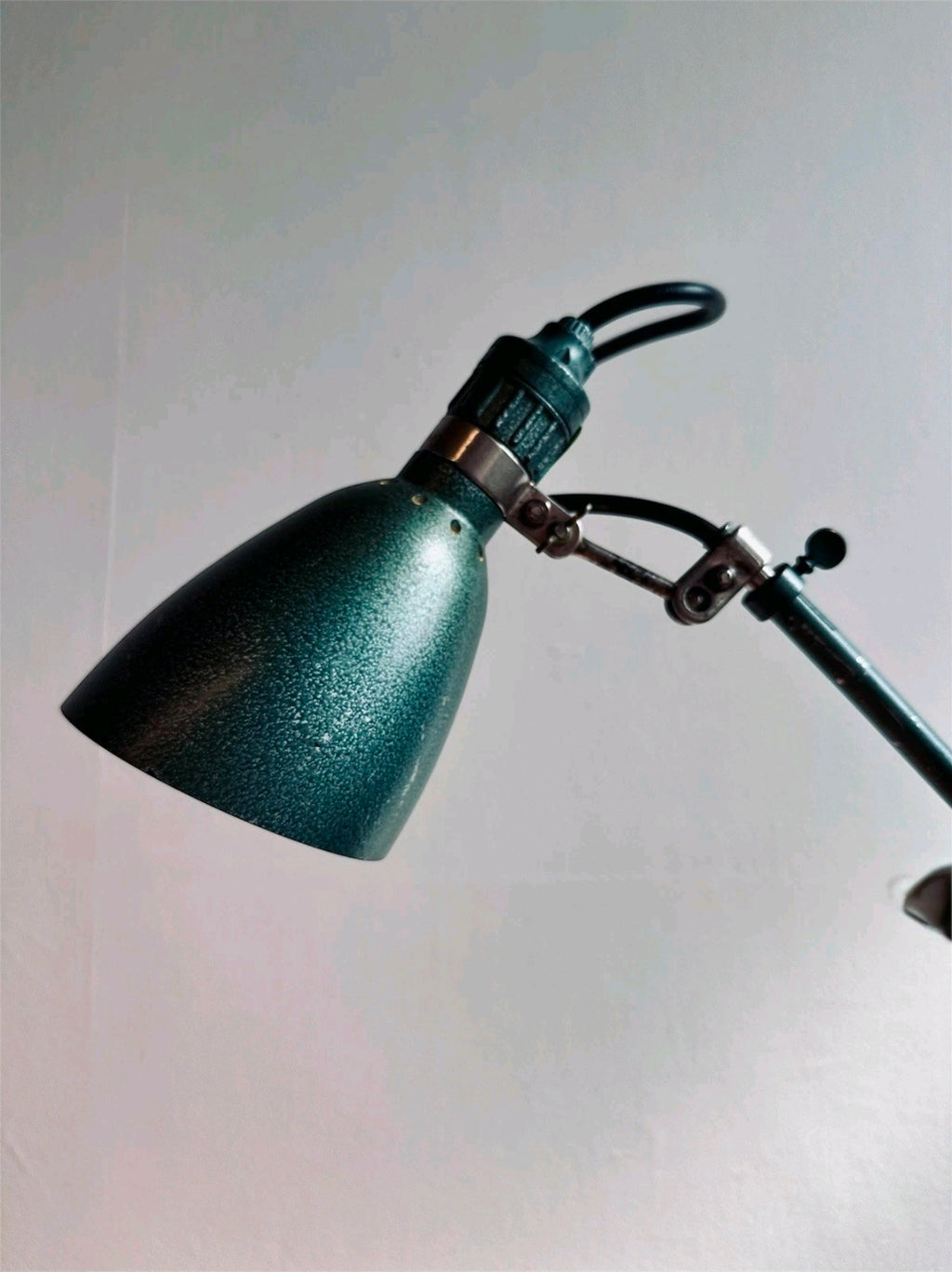 Anglepoise Lamp ‘DEPOSE’ Light Industrial Machinist Engineers 2 Arm Vintage